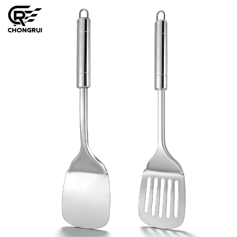 Okonomiyaki Spatula - Spatula Penggorengan Anti Lengket dari Baja