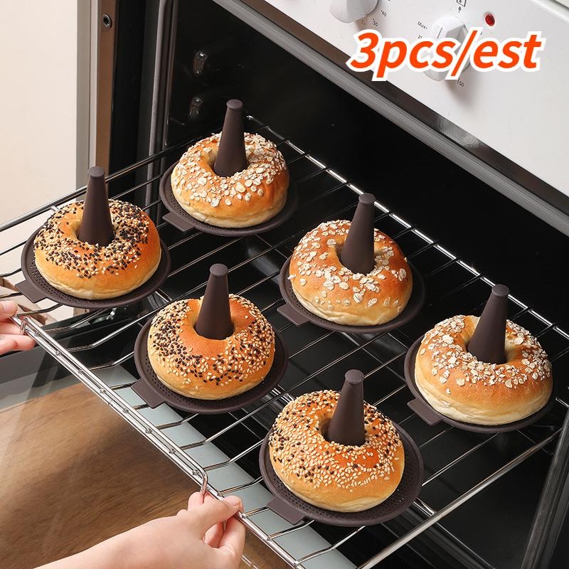 3Pcs/Set Cetakan Kue Donat Sil - Donut Mold Silicone ulasan dan harga